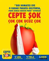 Cepte Şok Damates Maskotu