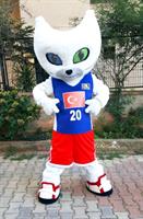 Fiba Kedi Maskotu